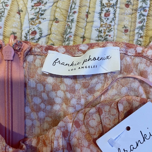 FRANKIE PHEONIX slit mini dress. - Picture 1 of 4